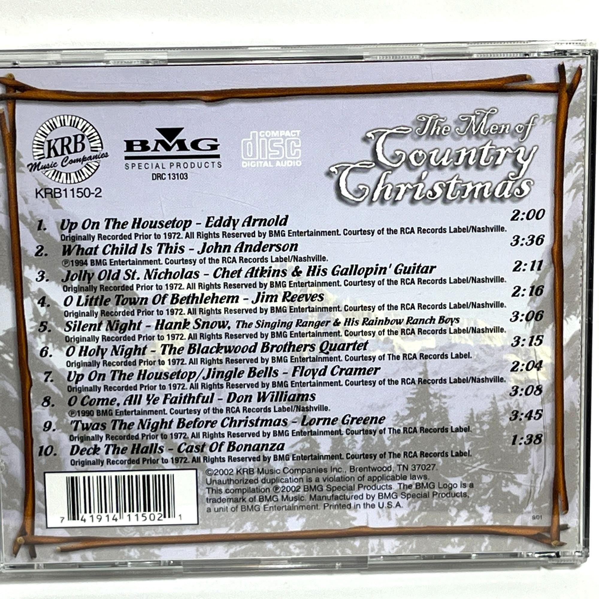 The Men of Country Christmas CD - Etsy