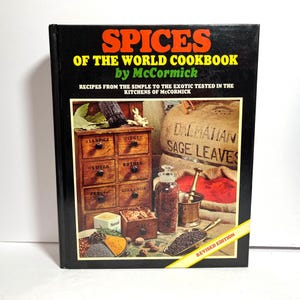 Spices Of The World Cookbook By McCormick Hardcover Revised Edition