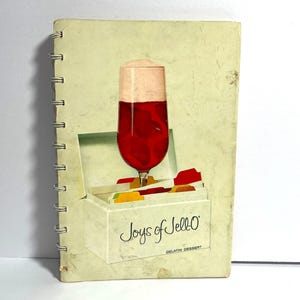 Vintage Joys Of Jell O Gelatin Dessert Recipe Book