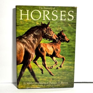 The Treasury Of Horses By Walter D Osborne Patricia H Johnson Hardcover Book 1966