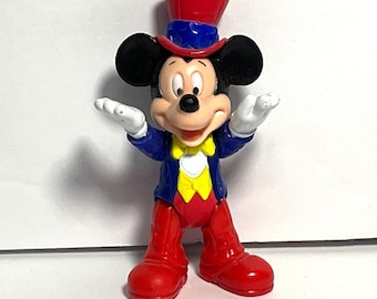 Vintage Disney Mickey Mouse Ringmaster Epcot Center Figurine