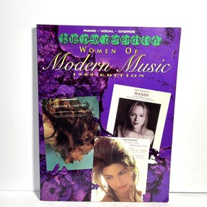 Women Of Modern Music 1999 Edition Songbook Piano/Vocal/Chords