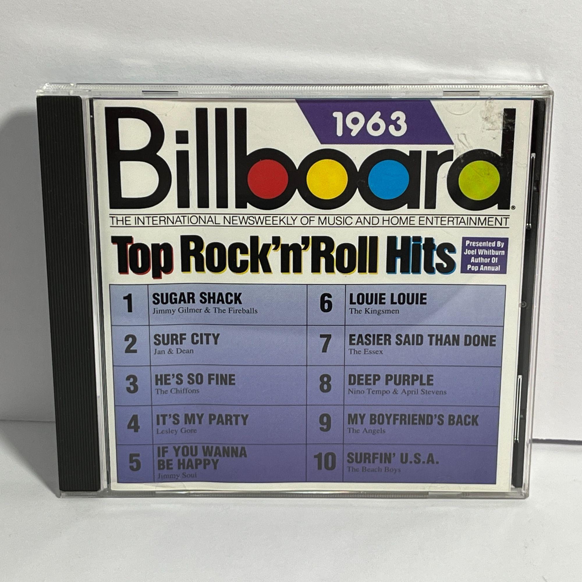Billboard Top Rock N Roll Hits 1963 CD Album - Etsy