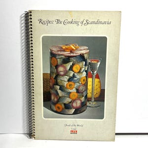 Vintage Recipes The Cooking Of Scandinavia Cookbook Time Life