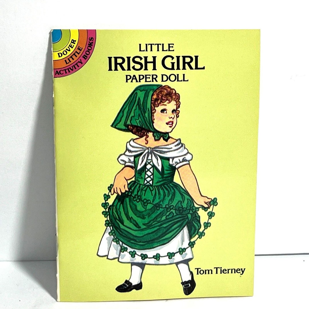 Little Irish Girl Paper Doll by Tom Tierney 1991 - Etsy
