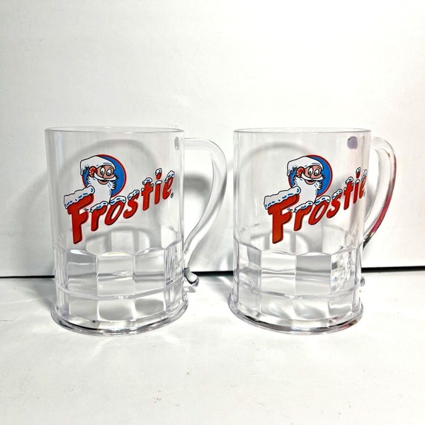 Vintage Frostie Root Beer Mugs set of 2