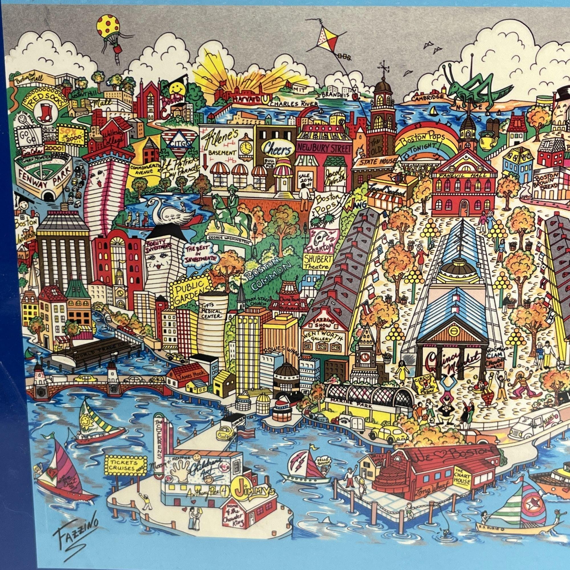 新品未開封 プレミア CHARLES FAZZINO 2000ピースパズル 新品未開封 プレミア CHARLES FAZZINO 2000ピースパズル Review