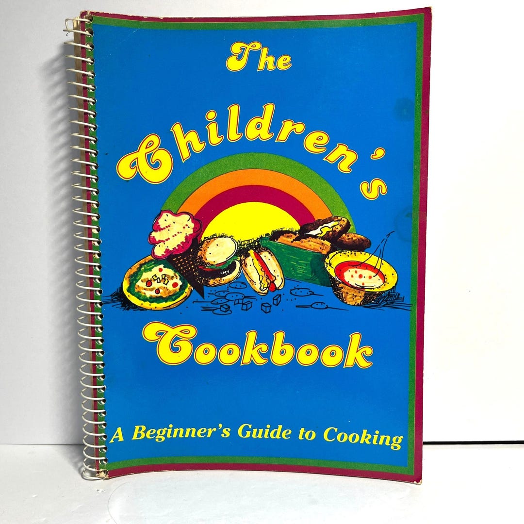 The Childrens Cookbook Beginners Guide to Cooking - Etsy
