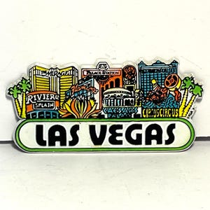 Vintage Las Vegas Casinos Souvenir Magnet