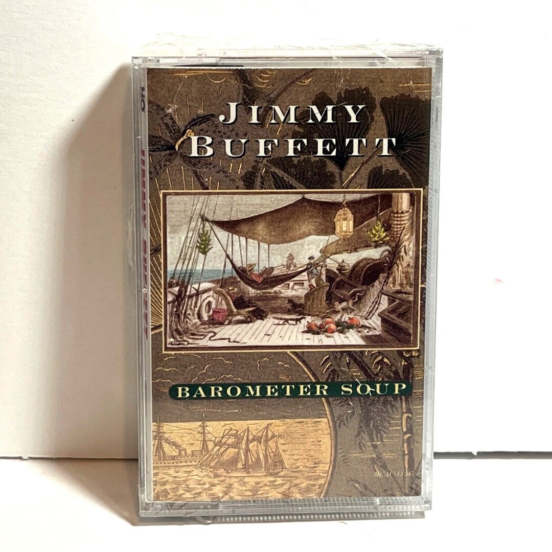 Jimmy Buffett Barometer Soup Cassette Tape 1995 MCA Etsy