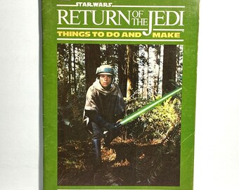 Star Wars Return of the Jedi Things to Do and Make 1983