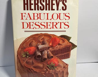 Hershey's Chocolate Desserts Cookbook, 1990s Hardcover