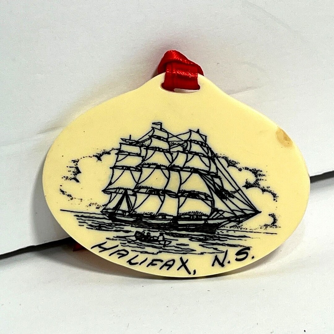 Halifax Nova Scotia Christmas Ornament 2001 Etsy