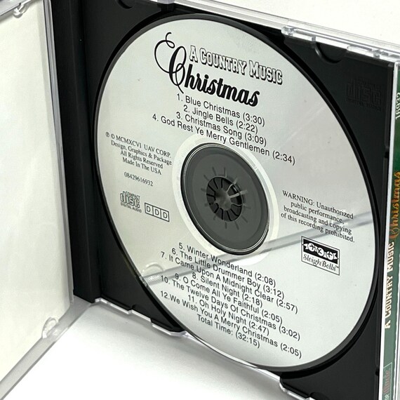 Country Music Christmas CD Album - Etsy