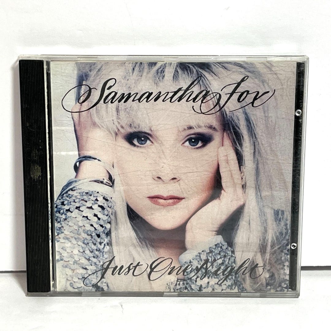 Samantha Fox Just One Night CD Album 1991 - Etsy