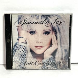 Samantha Fox Just One Night CD Album 1991 - Etsy