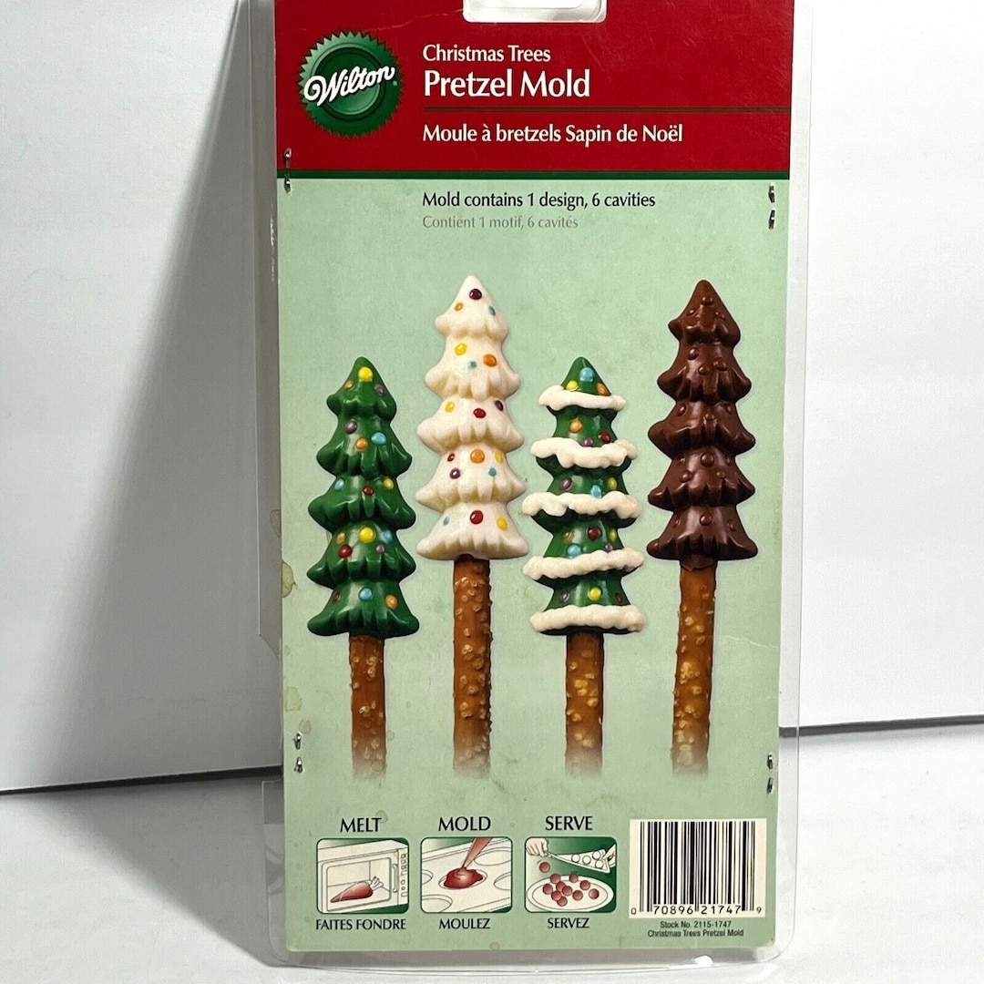 Wilton Christmas Trees Pretzel Mold Etsy