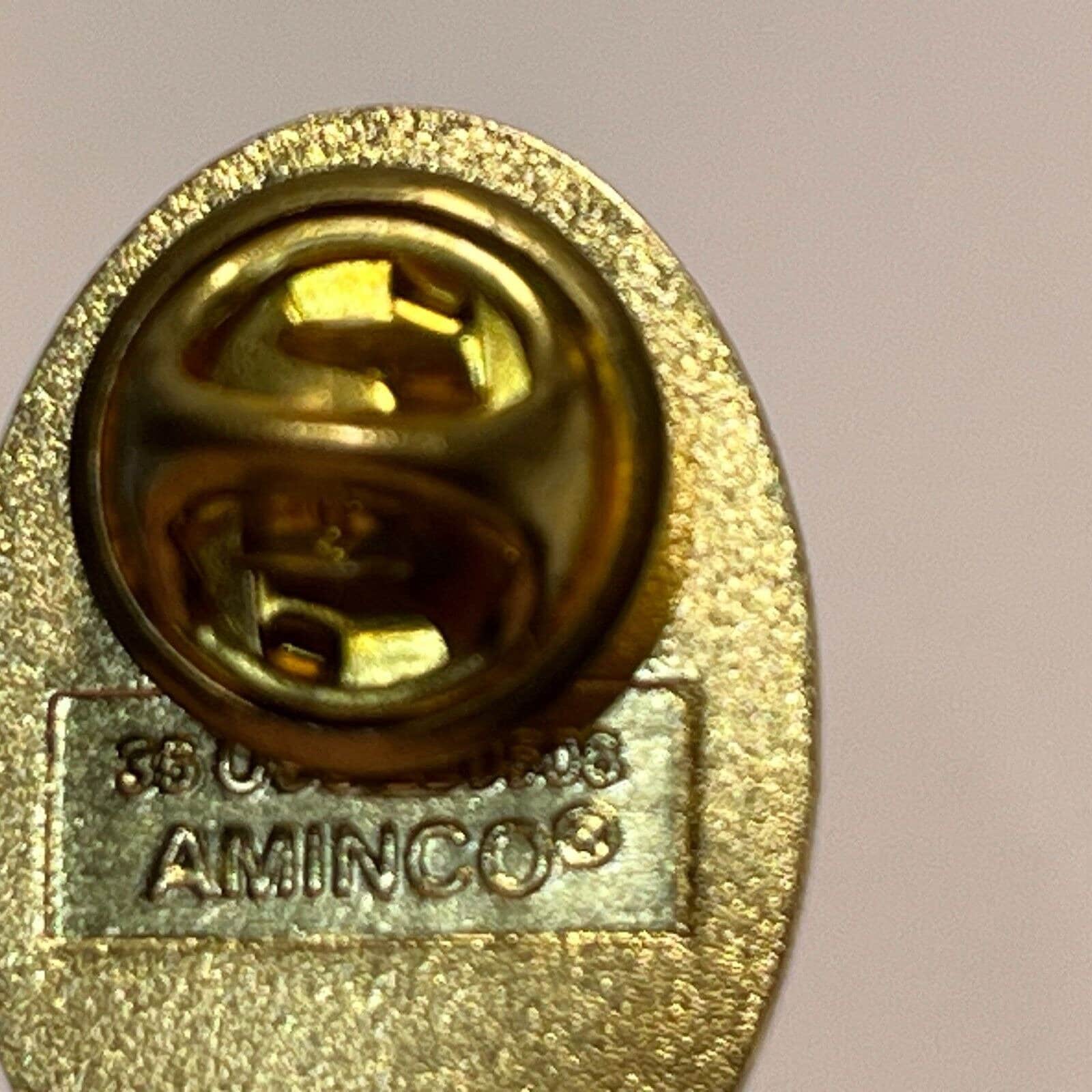 Antica spilla da bavero Cannetille in oro 14 carati - www