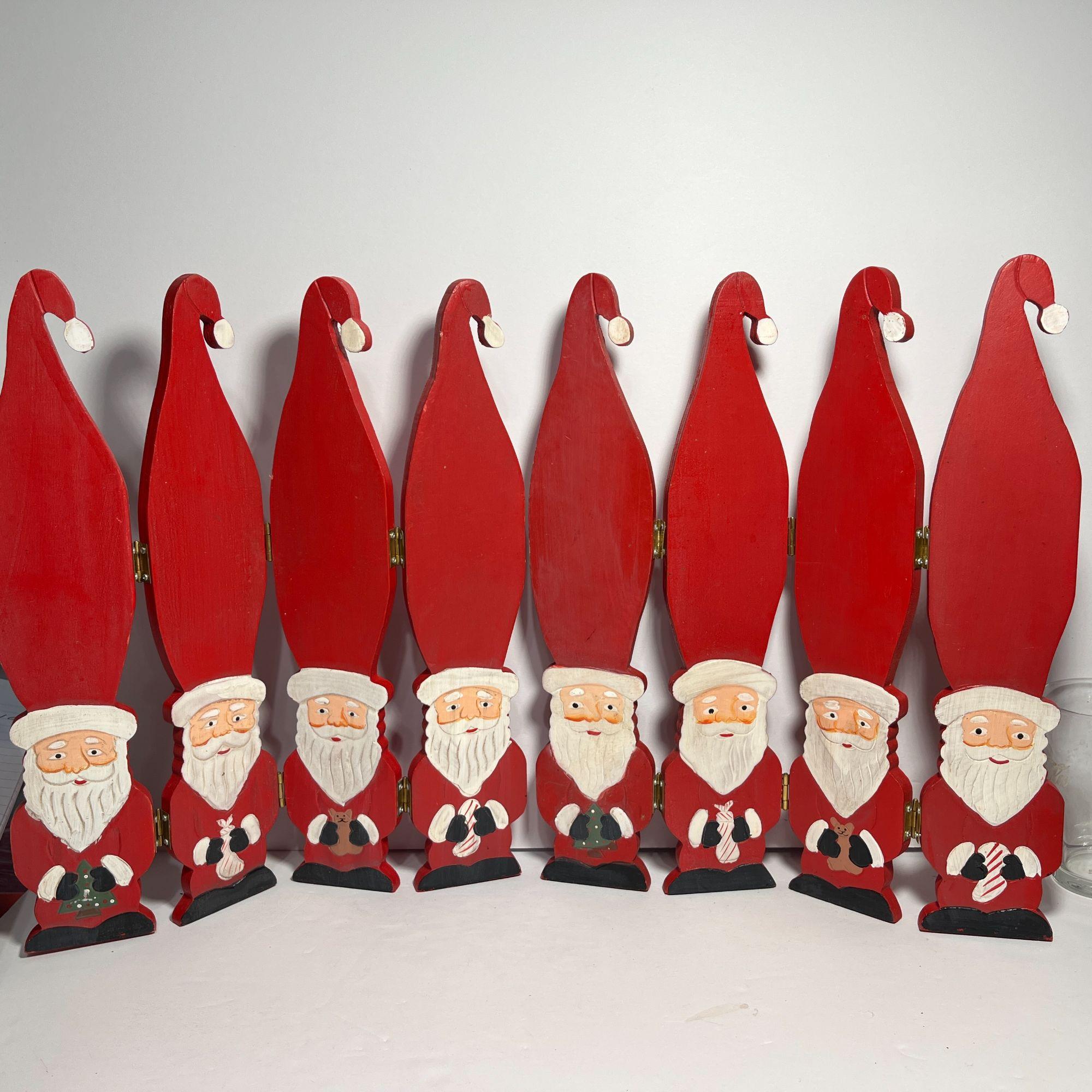 World Bazaar Folded Hinged Santas Set of 2 - Etsy Singapore