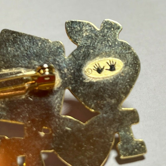 Vintage Two Hands I Love 2 Teach Lapel Pin Brooch Tea… - Gem