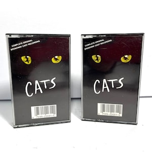 Cats Complete Original Broadway Cast Recording Cassette Set