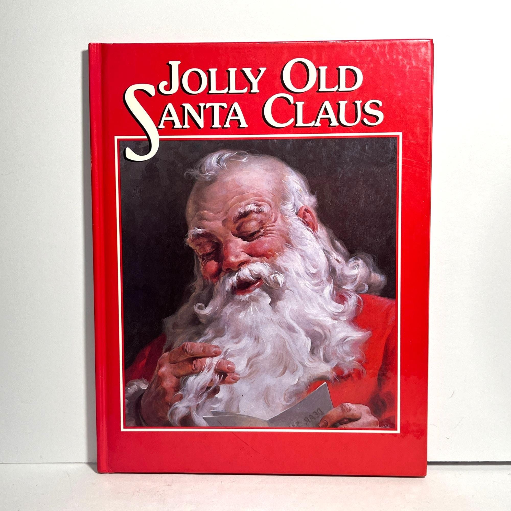 洋書 Alice Leedy Mason Jolly Old Santa Claus Jolly Old Santa Claus Vintage 1980s Children's Book by Alice