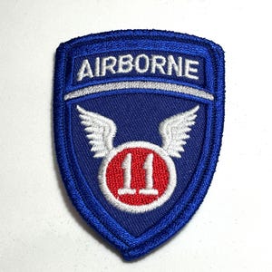 Army 11th Airborne Division Patch Badge