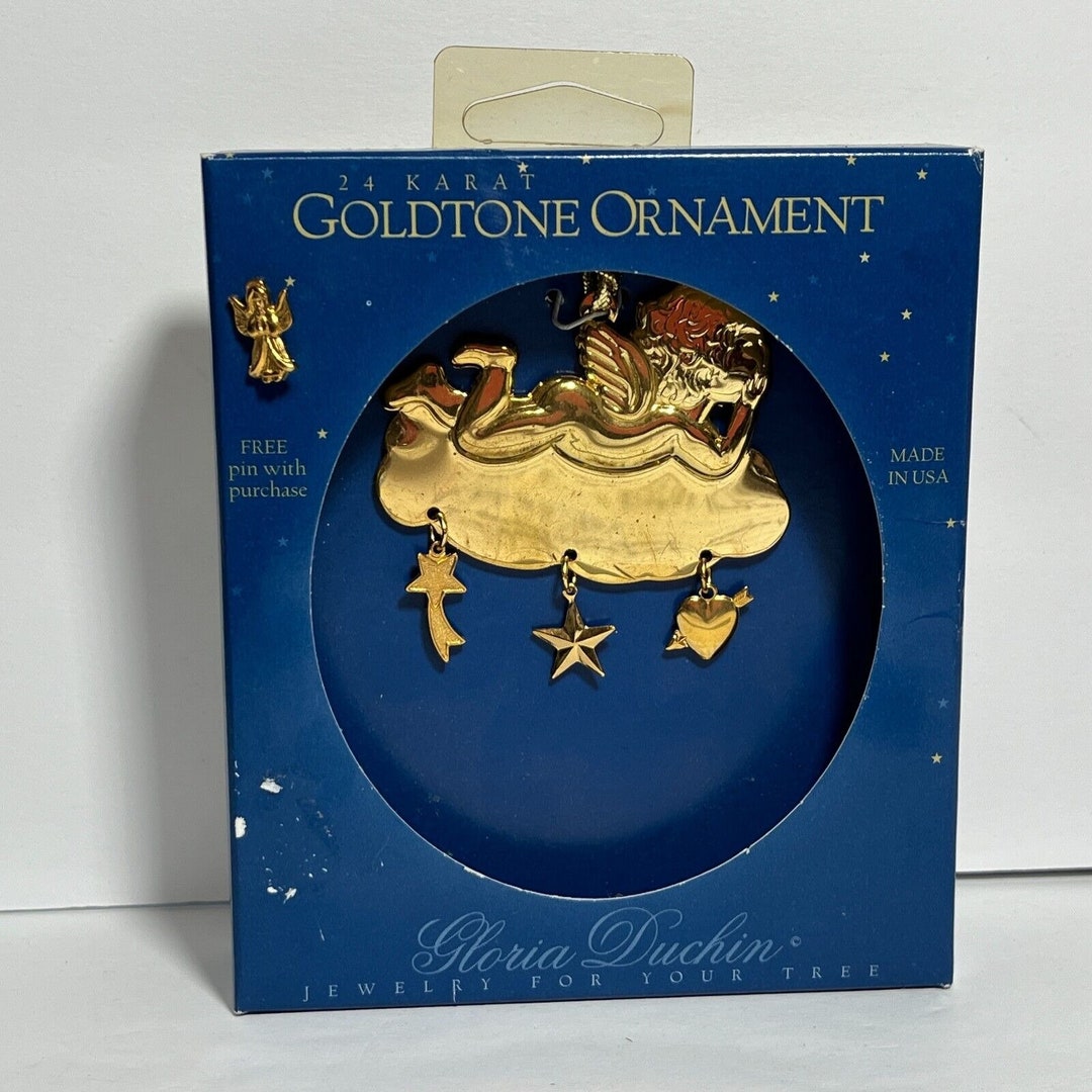 Gloria duchin cat christmas ornament