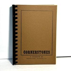 Cornerstones Cookbook Assistance League Marshalltown Iowa 1976