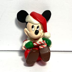 Disney Christmas Collection Santa Mickey Mouse Figurine