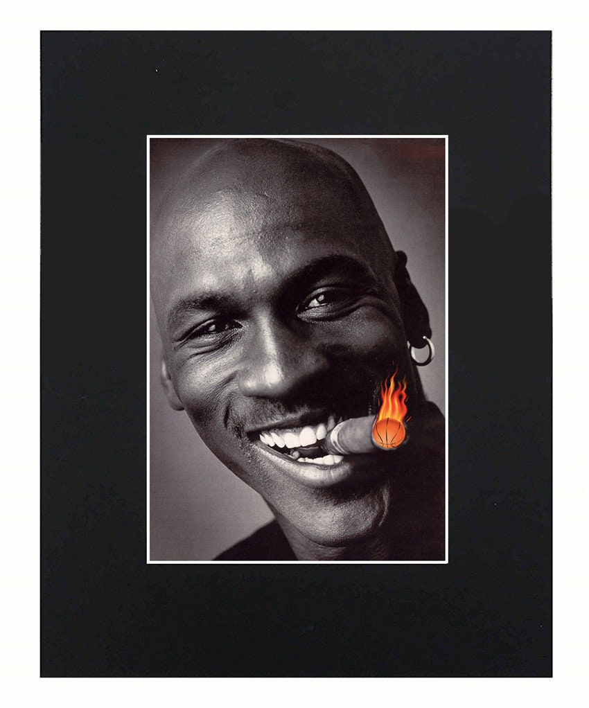 michael jordan portrait photo
