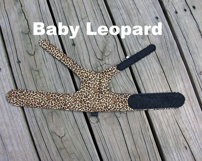 Safetykatz Walking Jacket Baby Leopard Print Custom Made Cat Reversible