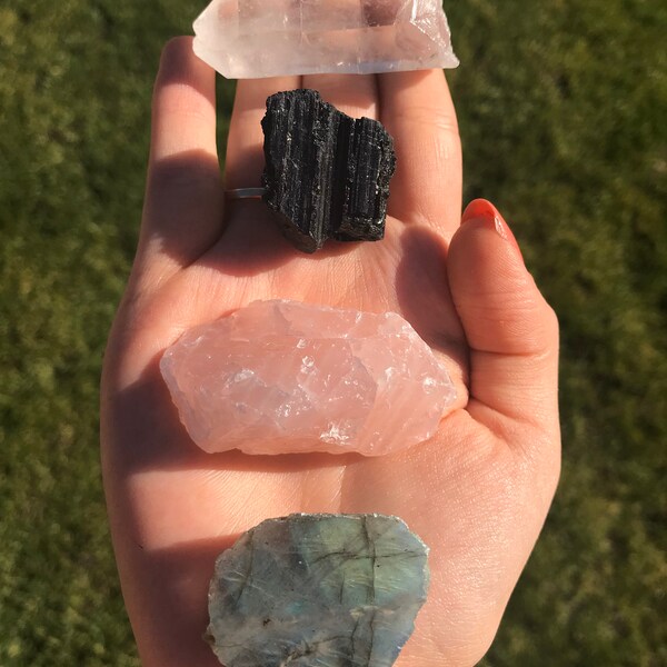 Capricorn Zodiac Set // Crystal Set // Birthstone Set // Birthday Gift