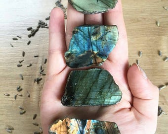 Labradorite Slice // Crystal Gift