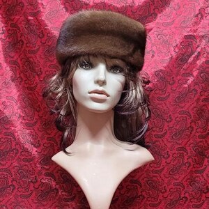 Real Demi Buff/light Brown Mink Fur Headband Scarf - Etsy display picture 1