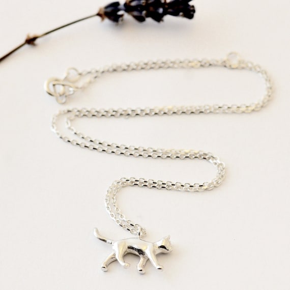 Cat Pendant — Made With Love Keepsakes Breastmilk & Dna Jewelry