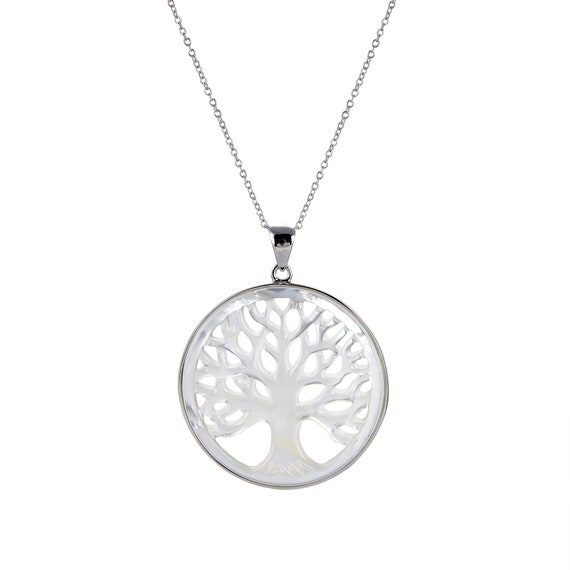 Sterling Silver With Mother of Pearl 