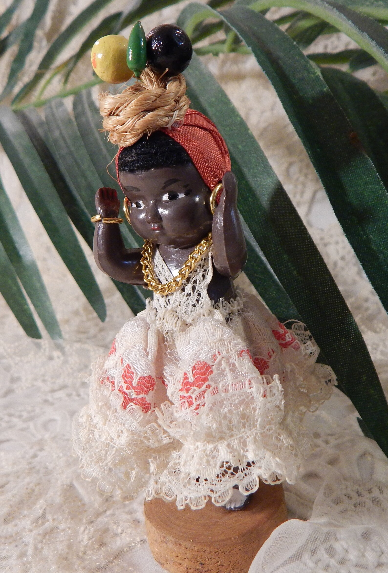 Signed Vintage 1940s Little LUPE Doll 444 Dark Brown Skin Etsy