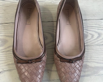 Bailarinas de piel trenzada Bottega Veneta talla 37