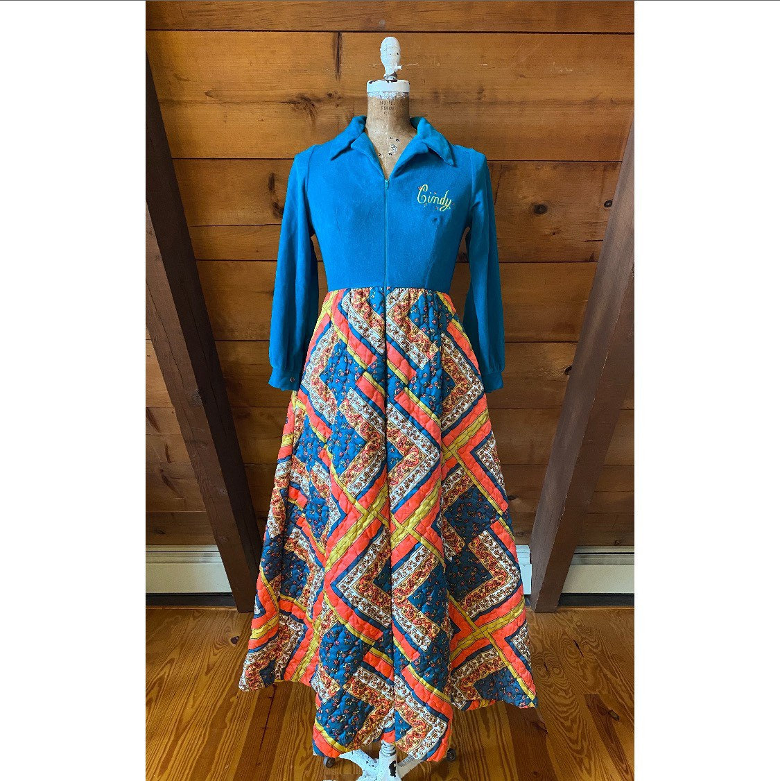 Quilted gown Clearance