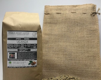 1lb/30lb - Uganda AA – Specialty Grade – Premium Unroasted Green Coffee Beans - Fresh Current Crop African Coffee