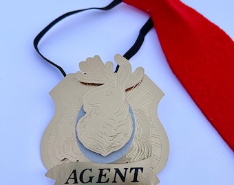 Odd Squad Party favors / agents / spy / odd squad costume / shield