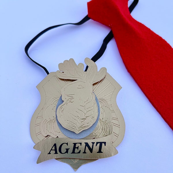 Odd Squad Party favors / agents / spy / odd squad costume / shield