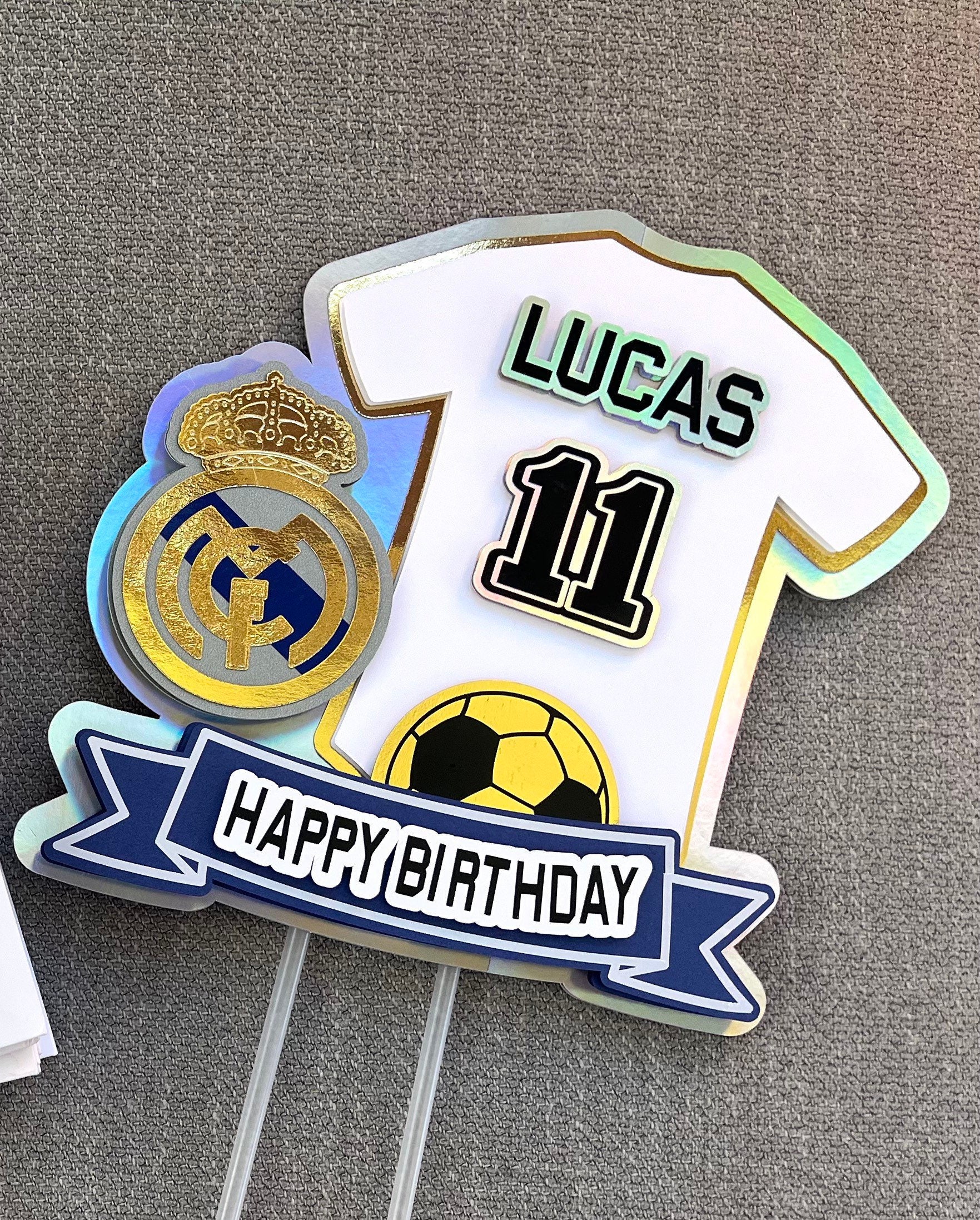 Gâteau football Real Madrid