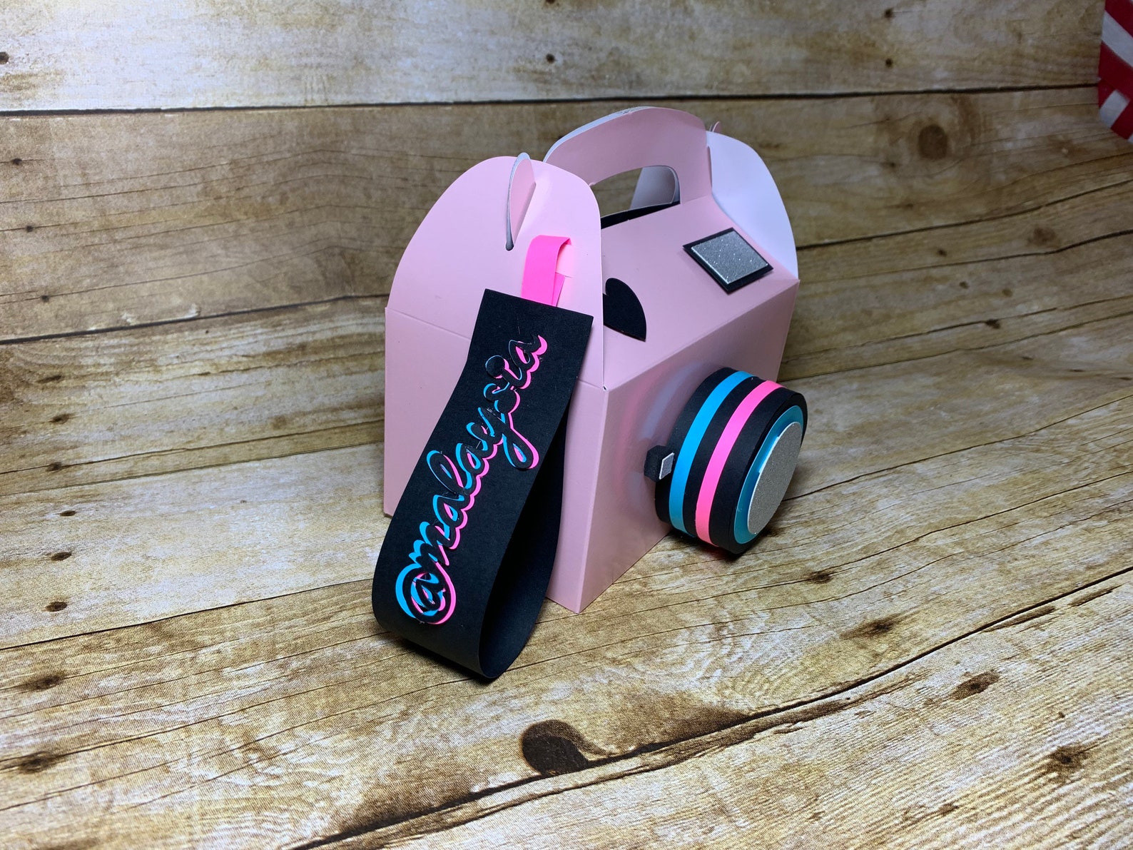 Tiktok Camera Box / Light Pink Camera Box - Etsy