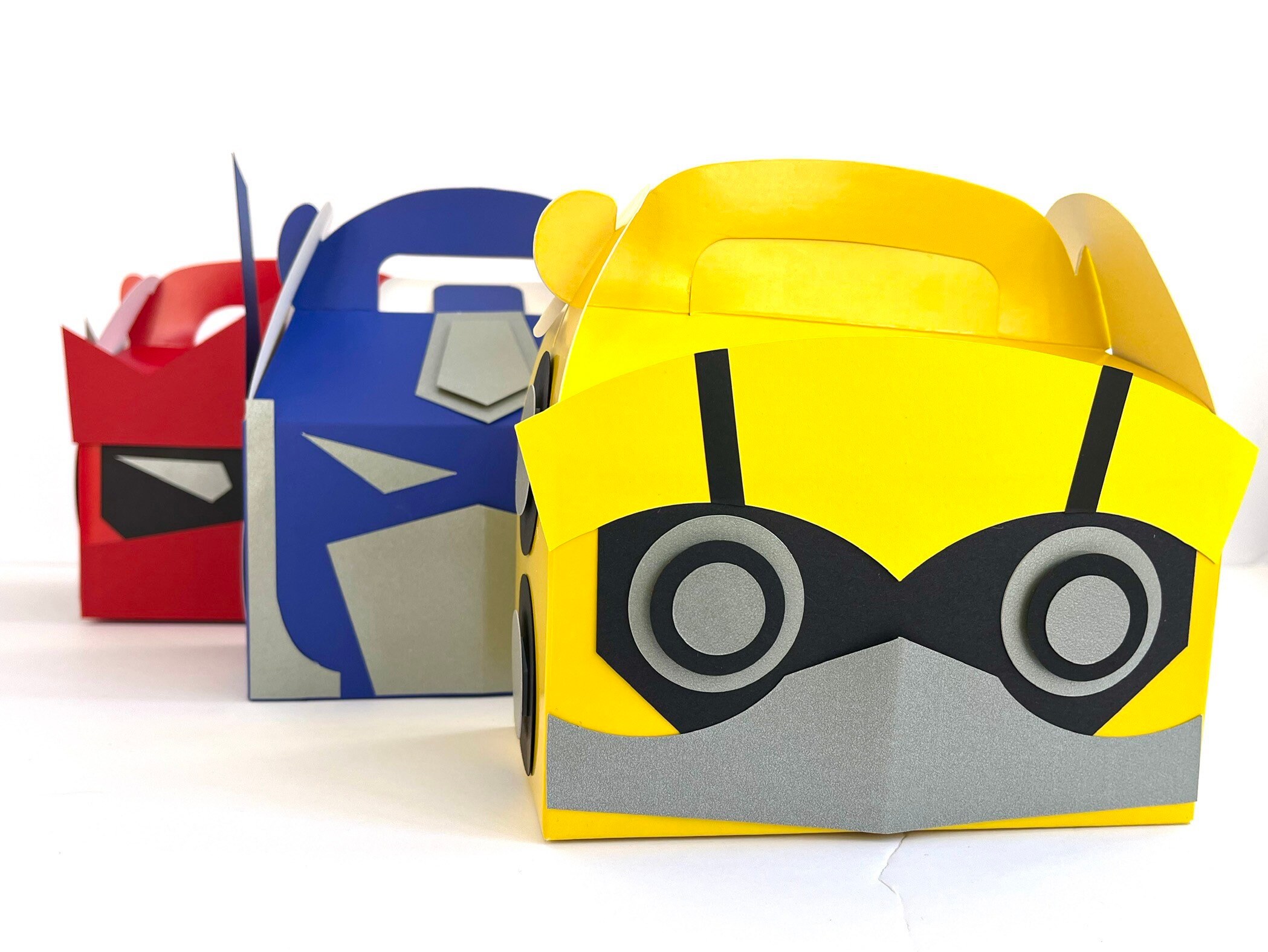 Transformers Crepe Streamer Party Decor - 30 Ft Long, Autobot Design, Birthday Party Supplies - View #2