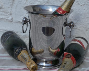 Ice Bucket French made jean couzon champagne cooler wine cooler special occasion wedding anniversary birthday party