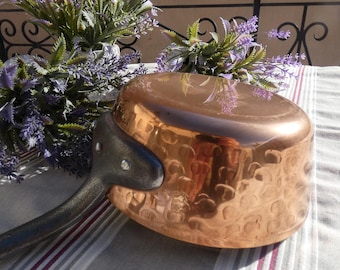 Copper Pan Fabrication Francaises , Cooking Pan , French Cuisine