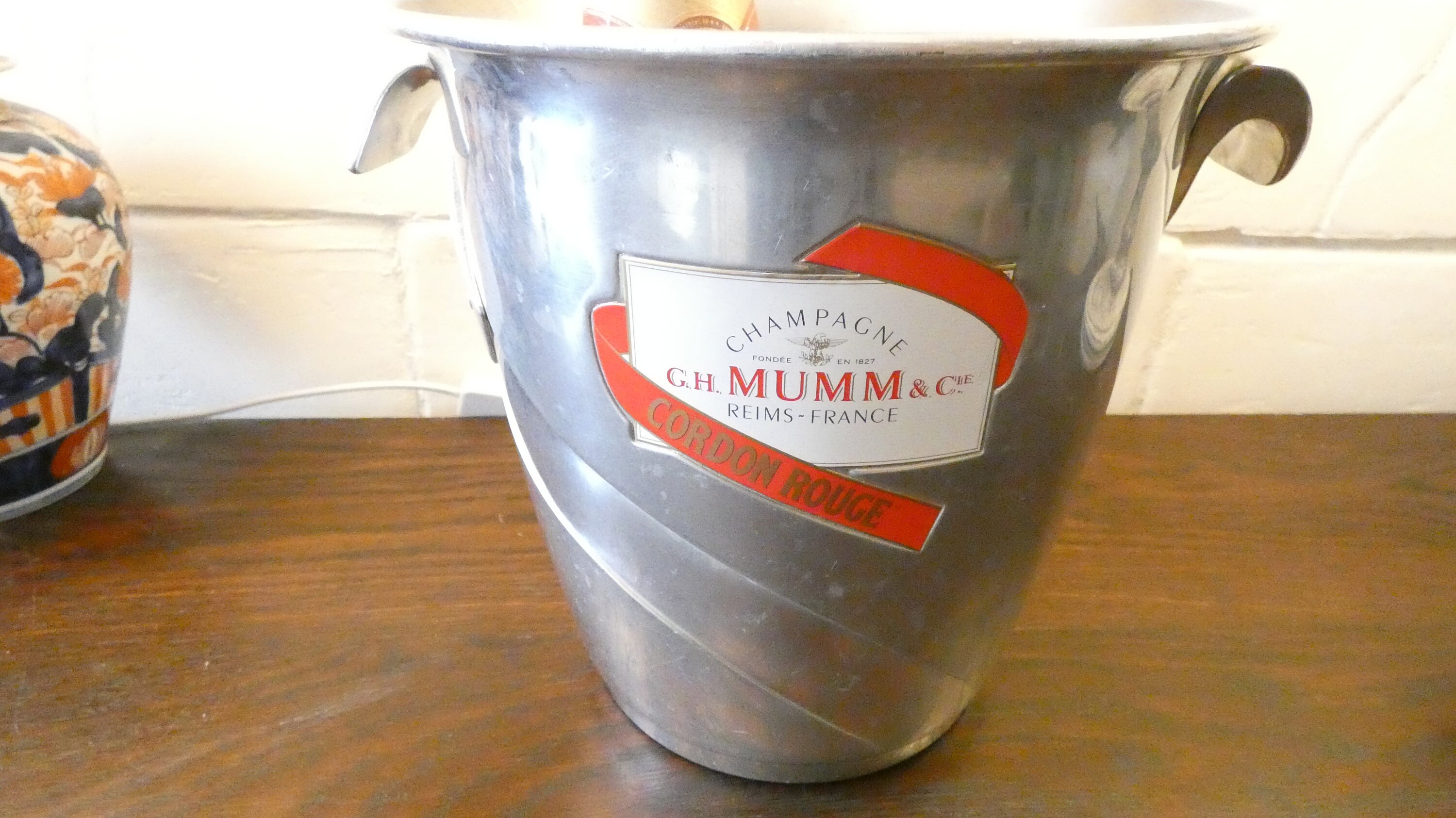 Relaxdays Seau à glaçon, récipient 6 l, rafraîchir champagne, bière