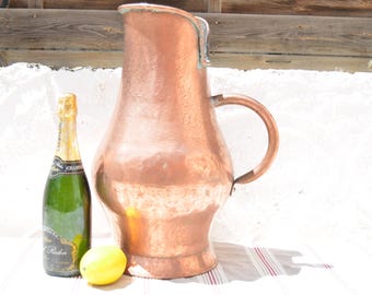 Copper jug big large copper vessel stick stand large copper vase flower arrangements